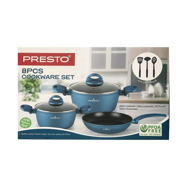 Presto 8-Piece Cookware Set
