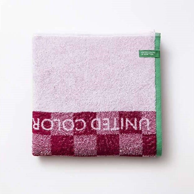 Pink Kids Beach Towel Benetton