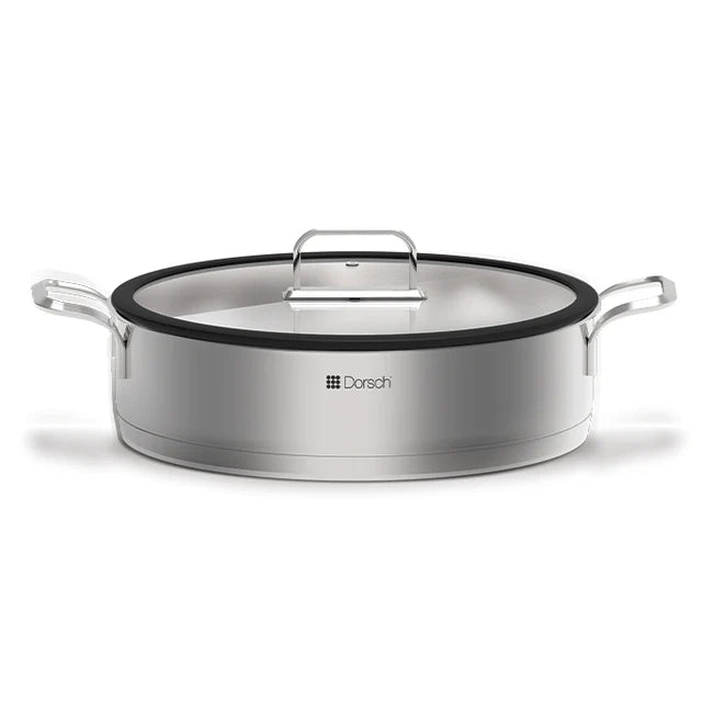 Dorsch SteelPro 32cm Low Casserole - 6.3L Capacity