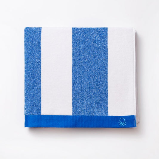Blue Rainbow Beach Towel Benetton