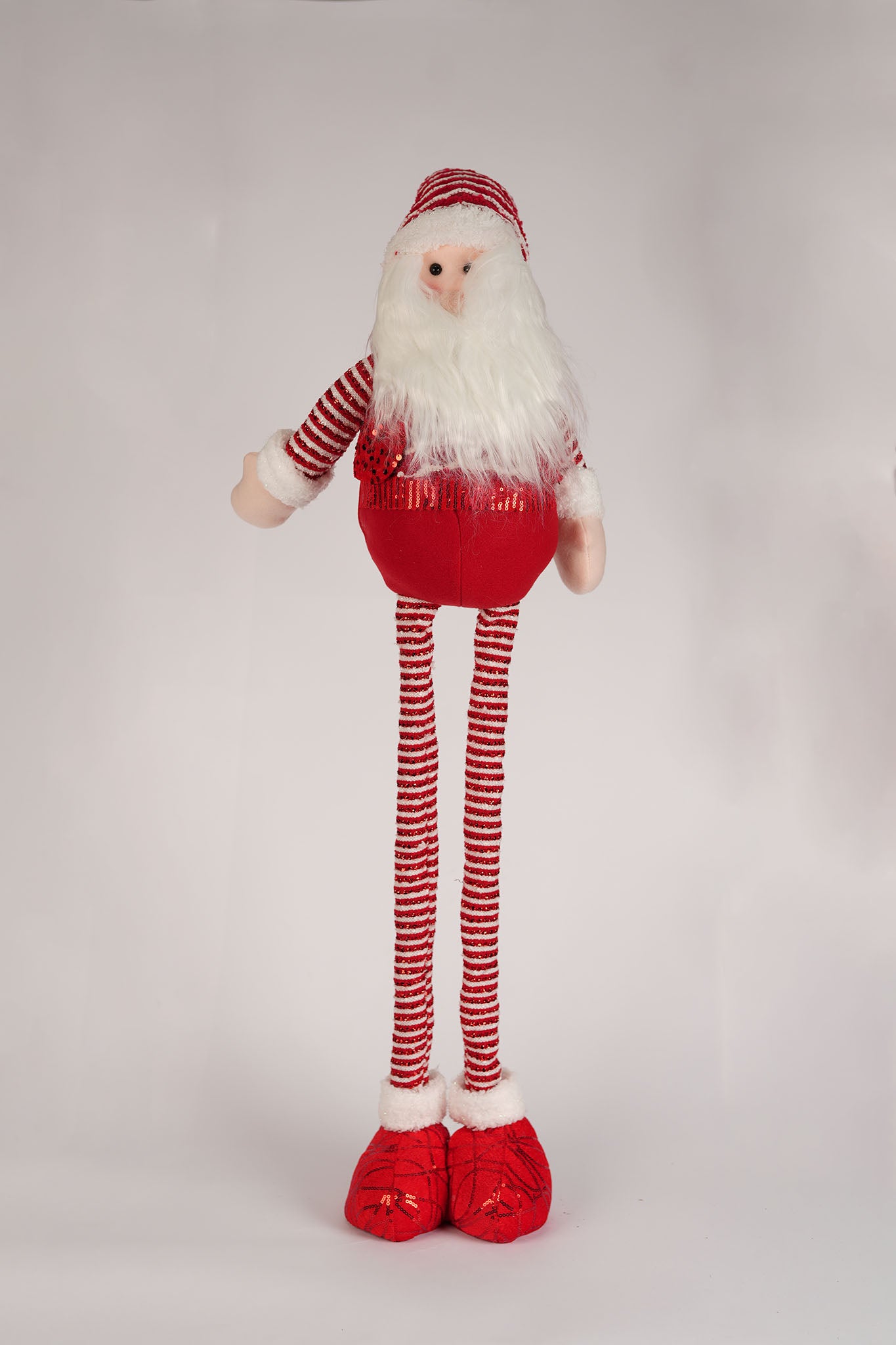 Adjustable Height Santa Decoration