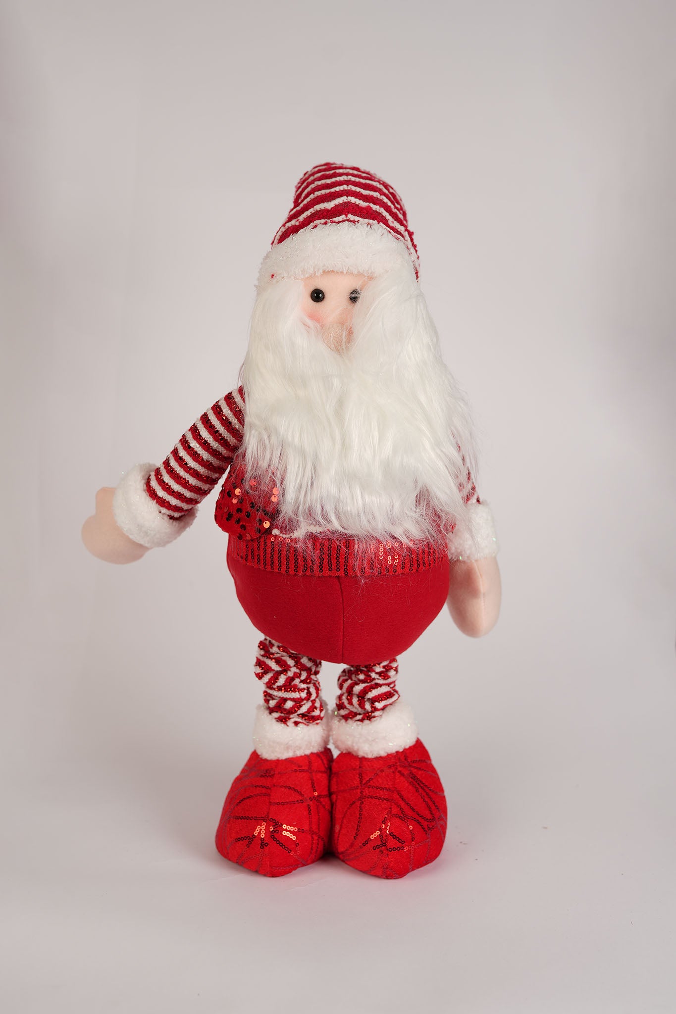 Adjustable Height Santa Decoration