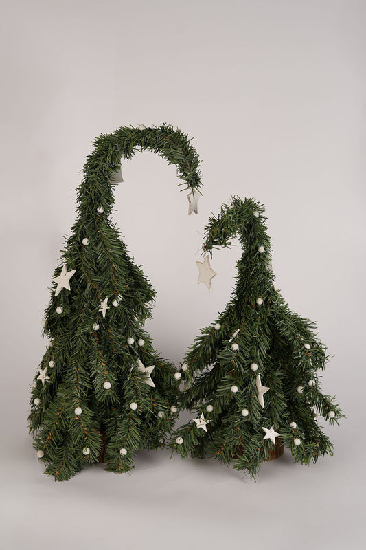 Whimsical Christmas Tree Set - 2 Pieces