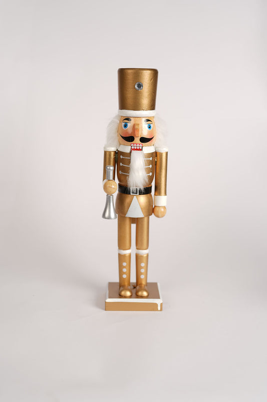Gold Nutcracker Figurine - 35cm