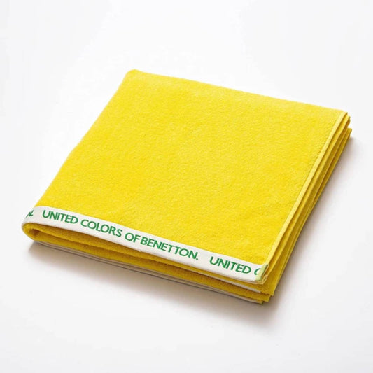 Yellow Beach Towel Benetton