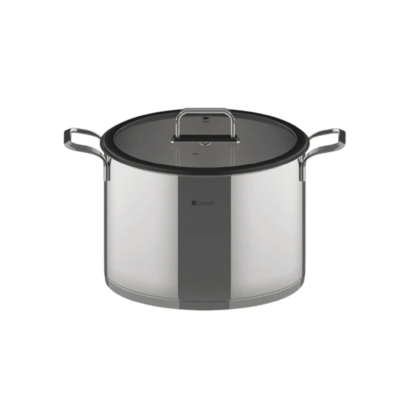Dorsch 26cm Stainless Steel Stock Pot - 8.75L Capacity