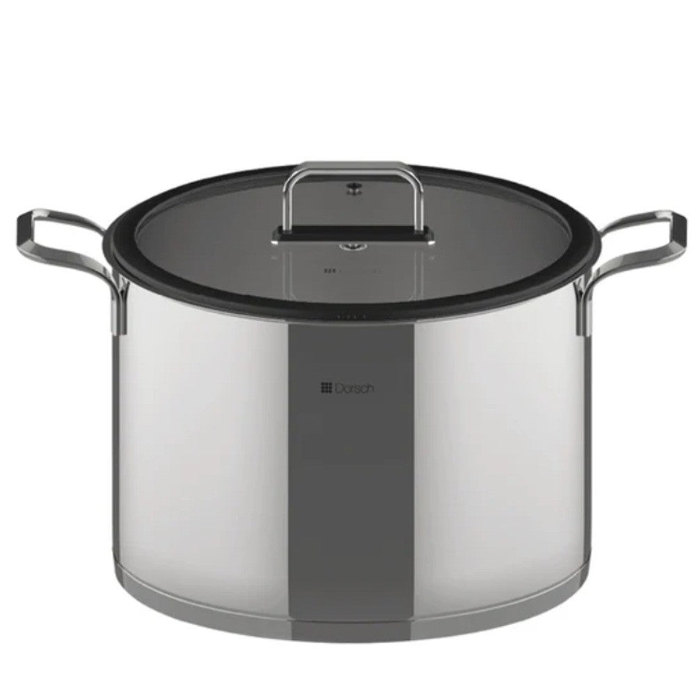 Dorsch 32cm Stainless Steel Stock Pot - 17L Capacity