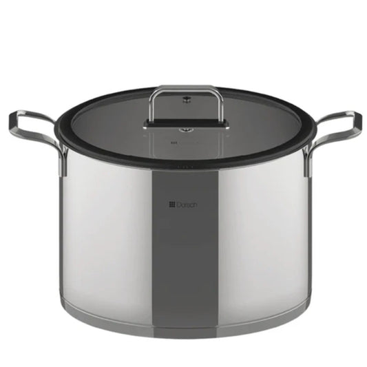 Dorsch 32cm Stainless Steel Stock Pot - 17L Capacity