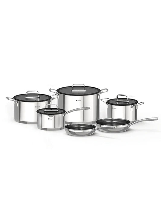 Dorsch SteelPro 10-Piece Stainless Steel Cookware Set